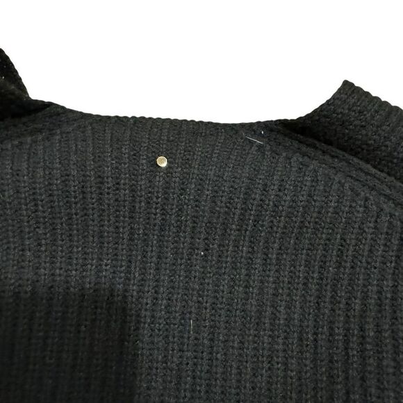 Revolve Cuyana Wool Cashmere Ribbed Balloon Sleeve Sweater - Picture 7 of 12